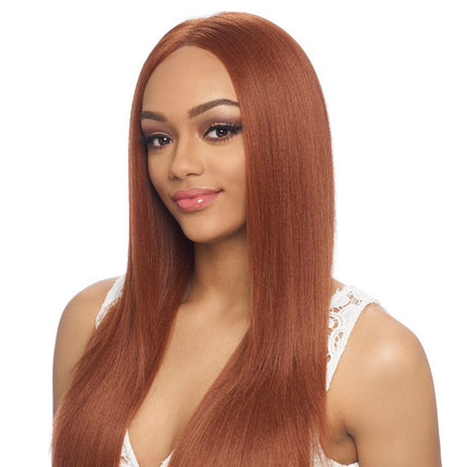 Harlem 125 Synthetic 4x4 Swiss Silk Base Lace Front Wig - Fls51