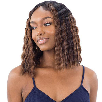 Freetress Equal Synthetic 5 Inch Deep Part Lace Front Wig - Deep Waver 001