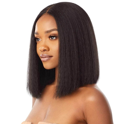 Outre Synthetic Pre-Plucked Hd Transparent Lace Front Wig- Annie Bob 12"