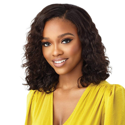 Outre Mytresses Gold Label Leave Out Human Hair Wig - Aruban Wave 12"