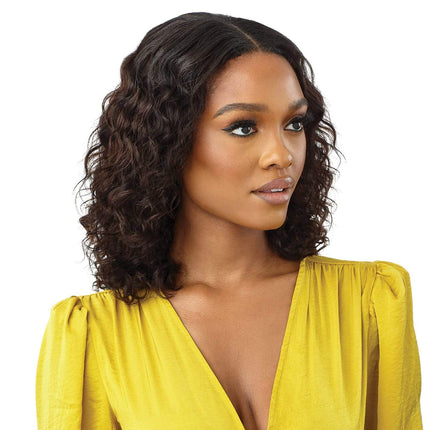 Outre Mytresses Gold Label Leave Out Human Hair Wig - Aruban Wave 12"