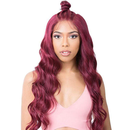 Its A Wig Hd 13x6 Synthetic Lace Frontal Wig - Asia