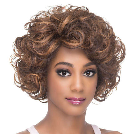 Aw-leah - Amore Mio Synthetic Heat Resistant Full Wig Short Curly