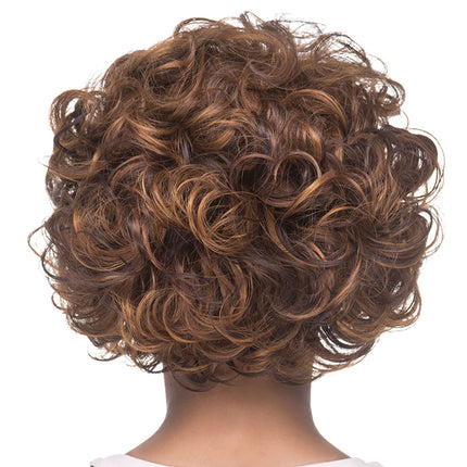 Aw-leah - Amore Mio Synthetic Heat Resistant Full Wig Short Curly