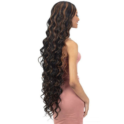 Shake N Go Organique Hd Lace Front Wig - Accent Curl 38"