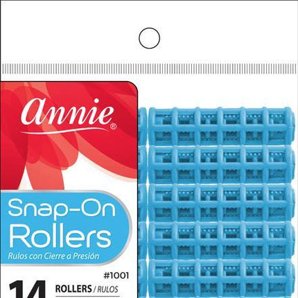 [Annie] Snap On Rollers Small 14Pcs