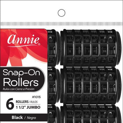 [Annie] 6Pcs Snap-On Rollers Jumbo