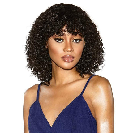 Sensationnel 100% Virgin Human Hair Full Wig - 12a Wet & Wavy Bohemian Bob