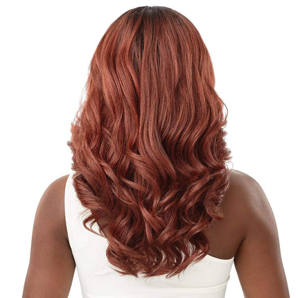Outre Sleek Lay Part Synthetic Lace Front Wig - Brizella