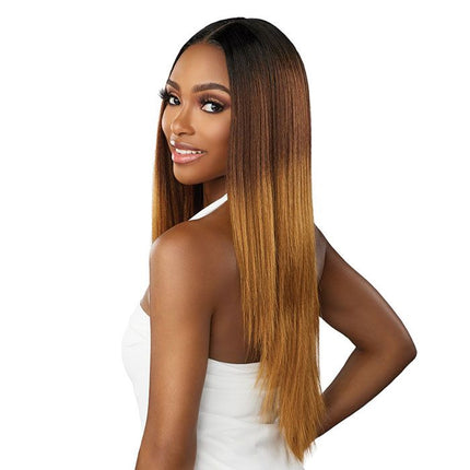 Sensationnel Human Hair Blend Butta Hd Lace Front Wig - Straight 26