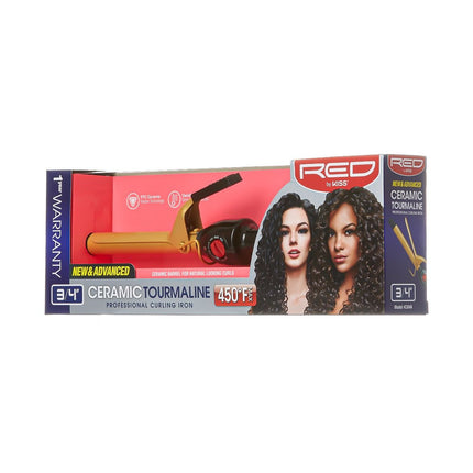 [Red By Kiss] Ceramic Hot Styler Curling Iron With Temp Control