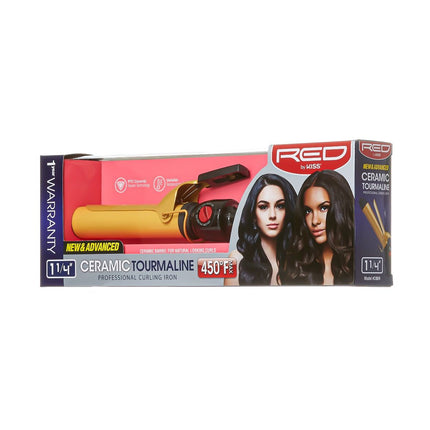 [Red By Kiss] Ceramic Hot Styler Curling Iron With Temp Control