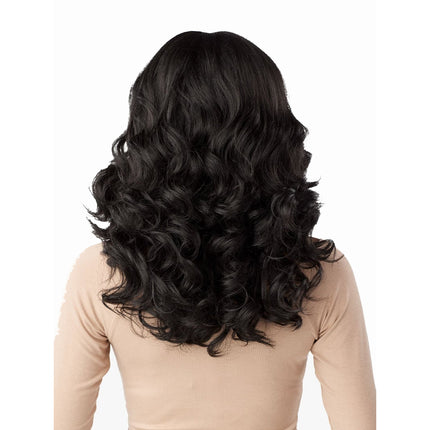 Sensationnel Curls Kinks&co Synthetic Textured Lace Front Wig - 13x6 Kinky Body Wave 18"