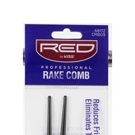 Red Professional Rake Comb