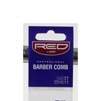 Red Professional Barber Comb