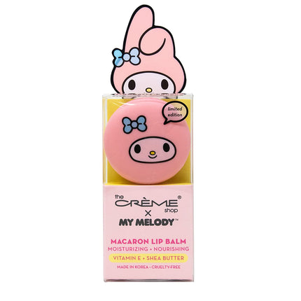 The Creme Shop X My Melody Macaron Lip Balm - Strawberry Banana