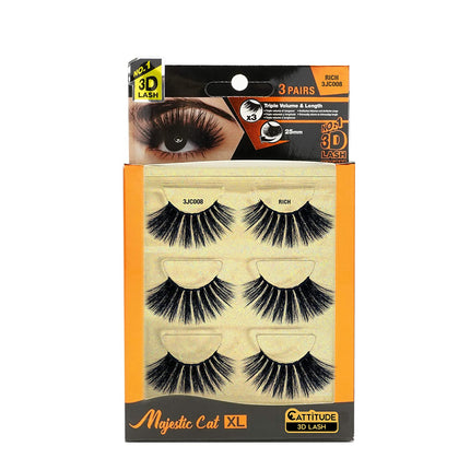 [Ebin] Cattitude 3D Lashes 3Pairs