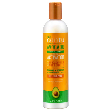 Cantu Avocado Curl Activator Cream With Avocado Oil & Shea Butter 12 Oz