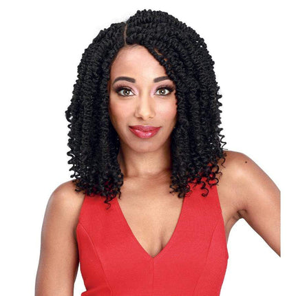 Zury Synthetic Knotless Braid Lace Front Wig - Diva Lace Passion Twist V16