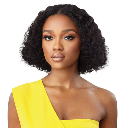 Outre Mytresses Gold Label Leave Out Human Hair Wig - Dominican Curly 10"