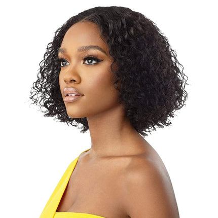 Outre Mytresses Gold Label Leave Out Human Hair Wig - Dominican Curly 10"