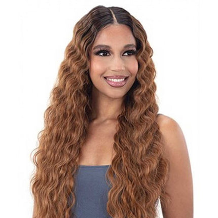 Freetress Equal Lace & Lace 5" Ear To Ear Lace Front Wig Deep Waver-003
