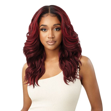 Outre Synthetic Melted Hairline Hd Lace Front Wig - Dione