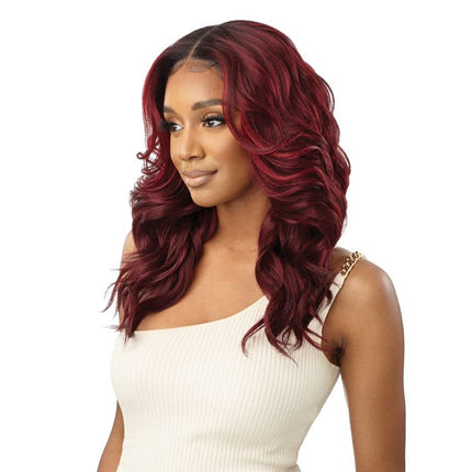 Outre Synthetic Melted Hairline Hd Lace Front Wig - Dione