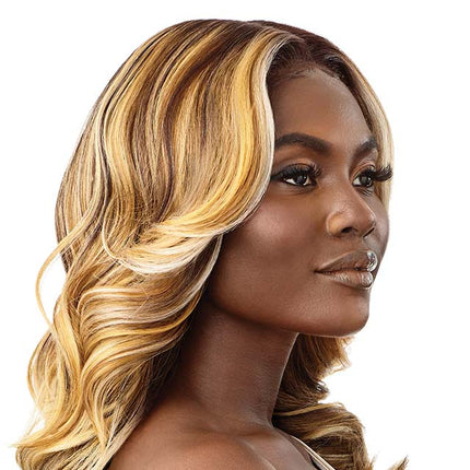 Outre Synthetic Hair Hd Lace Front Wig - Elina