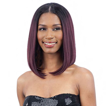 Oval Part Long Bob - Freetress Equal Synthetic Straight Wig