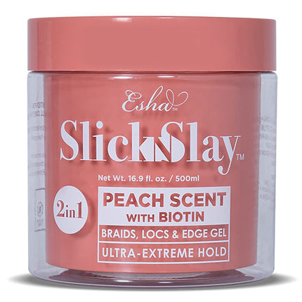 Esha Slick N Slay 2-in-1 Braid & Edge Gel 17oz