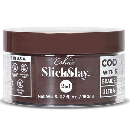 Esha Slick N Slay 2-in-1 Braid & Edge Gel 5oz