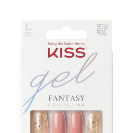 Kiss Fantasy Collection Sculpted High Volume Gel Nails - Midnight Sky