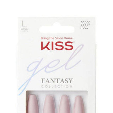 Kiss Fantasy Collection Sculpted High Volume Gel Nails - Lucky