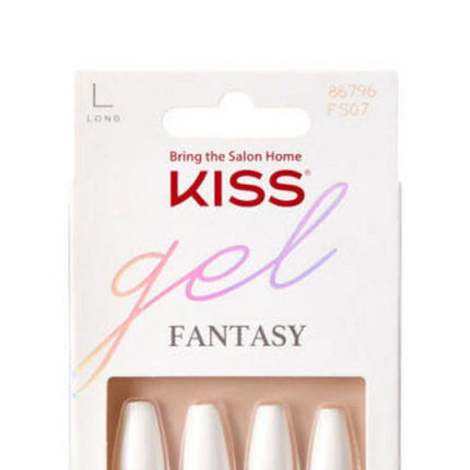 Kiss Fantasy Collection Sculpted High Volume Gel Nails - Ture Color