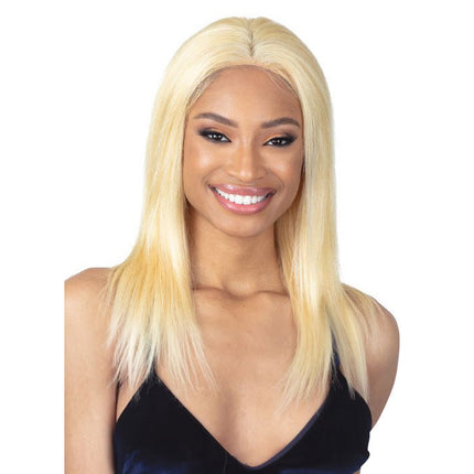 Shake N Go Girlfriend 100% Virgin Human Hair Hd Frontal Lace Wig - Hd 13x4 Straight 18