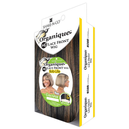 Shake-n-go Organique Synthetic Hd Lace Front Bob Life Wig - Gavina