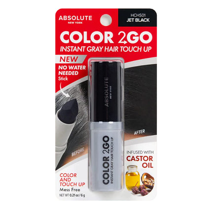 Absolute New York Color 2Go Instant Gray Hair Touch Up