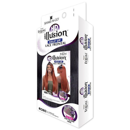 Freetress Equal Half Up 13x5 Hd Illusion Lace Frontal Wig - Hdl-10