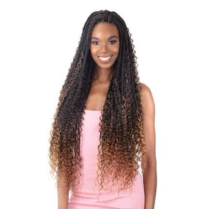 Freetress Synthetic Hair Crochet Braids - Boho Hippie Braid 30