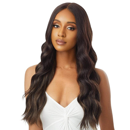 Outre Sleek Lay Part Synthetic Lace Front Wig - Idina