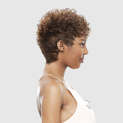 Hh Ilon - Vanessa Vixen Collection 100% Human Hair Curly Short Wig