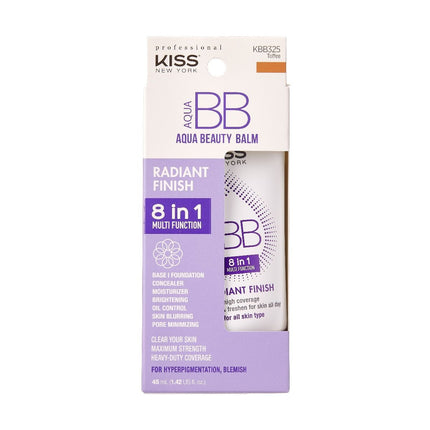 Kiss_New York Cover Care Aqua Bb Balm - Toffee