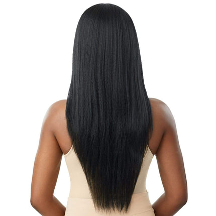 Outre Synthetic Pre-plucked Hd Transparent Lace Front Wig- Kimora