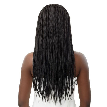 Outre Pre-braided 13x4 Hd Lace Frontal Wig - Knotlesss Square Part Braids 26"