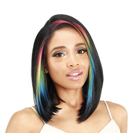 Zury Prime Human Hair Blend 13x4 Free Part Lace Front Wig - Pm-fp Lace Kama