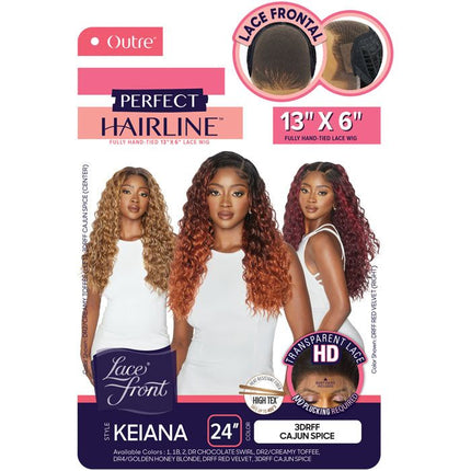 Outre Synthetic Perfect Hairline Hd Lace Front Wig - Keiana