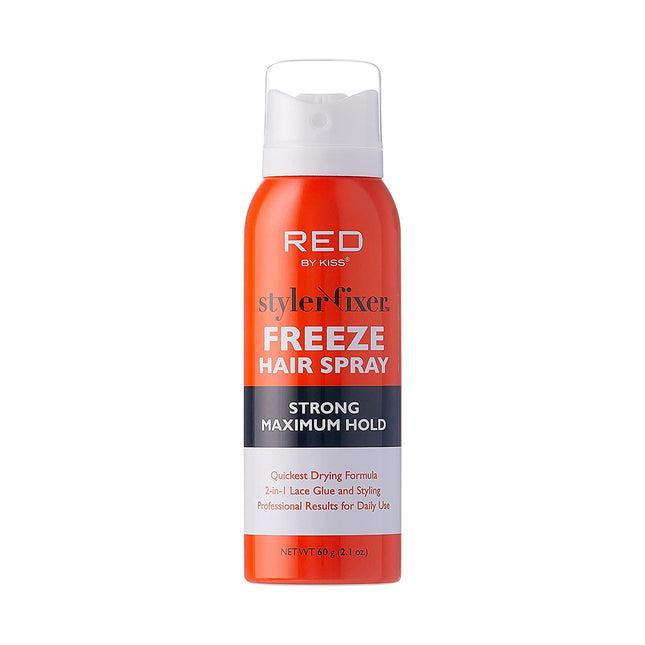 Red By Kiss Styler Fixer Freeze Hair Spray Strong Maximum Hold