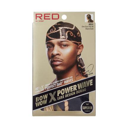 Red By Kiss Power Wave Luxe Design Durag