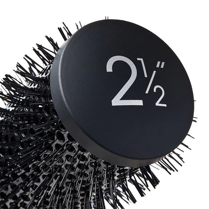 Red Heat-resistant Bristles Ceramic Round Brush 2 1/2"